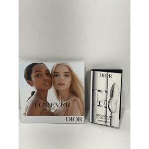 2 Sample DIOR Foreve Hydrating Glow Foundation Diorshow Max 4D Lash Primer Serum